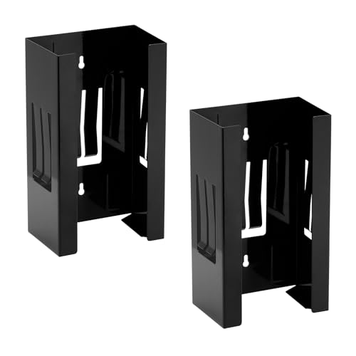 Mayouko 2PCS Magnetic Glove Dispenser Holder Box Holder Wall Mount for Tissues Disposal Gloves Wipes Tool Cart Accessory 8LBS Mount onto a Tool Box or in Garages Workshops and Kitchens