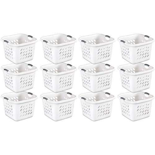 Sterilite 12178006 Ultra Square Laundry Basket With Titanium Inserts (12 Pack) #TOP14