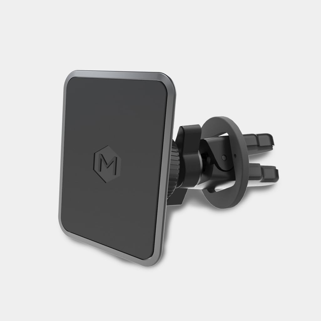 Mighty Mount Magnetic Phone Holder for Car - Magnetic Air Vent Phone Mount, 360 Adjustable Hands-Free Car Phone Holder Ultra Strong Magnets, Phone Mount for Car Compatible with iPhone and Android