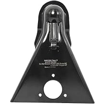 NovelBee 2-5/16" Ball Class IV A-Frame Trailer Coupler with Powder Coated Black,14000LBS Capacity