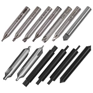 Set of 13 pcs Drills Fully mechanical cutting parts Cutting machines Vertical mechanical cutting parts