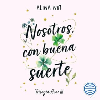 Diseño de la portada del título Nosotros, con buena suerte