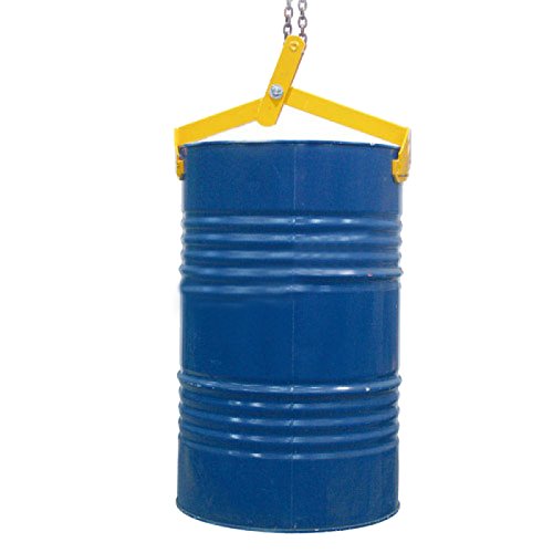 Pince à fûts automatique 350 kg - Prise verticale métal/plastique - Levage sécurisé & ergonomique