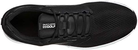 Skechers Go Golf Men's Elite 4 Prestige Relaxed Fit Waterproof Golf Shoe, Black/White, 8.5 M US | Image 2