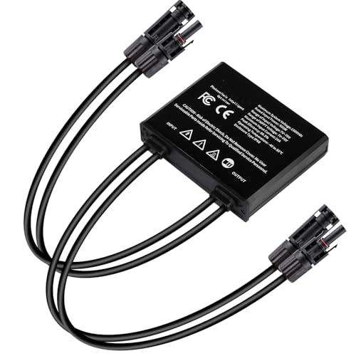 Jadeshay Solar Optimierer 600W, MPPT Solarpanel Photovoltaik Leistungsoptimierer Spannungsregler, Steigerung der Stromproduktion um 5 bis 25%