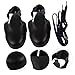 STOBAZA Adjustable Safety Shoe Caps Overshoes with Protection Anti-puncture Design for Workers Construction and Industrial Settings