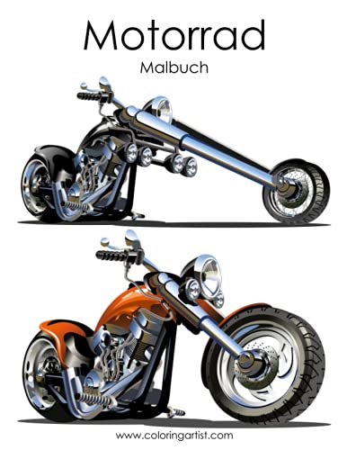 Preisvergleich Produktbild Motorrad-Malbuch 1