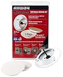 ALLWAY WEK2 Wall-EZ Drywall Repair Kit with Tapered Hole Saw and 2 Drywall Plugs