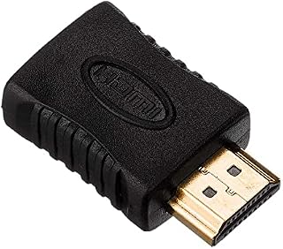 LINDY 41232 HDMI CEC Less Adapter Type A Male to Type A Female, Remove CEC line termination Pin 13 Compatibility Fix problem solver EasyLink SimpleLink Anynet+ BRAVIA Sync,Black