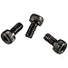FLOYD ROSE Style Guitar Locking Nut/String Clamp Screws - QTY 3 - BLACK Alloy Steel - MonsterBolts