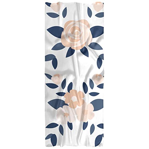Bufanda ligera para mujer, primavera, otoño, invierno, chal, envoltura de tinta, patrón floral-01, Varios colores