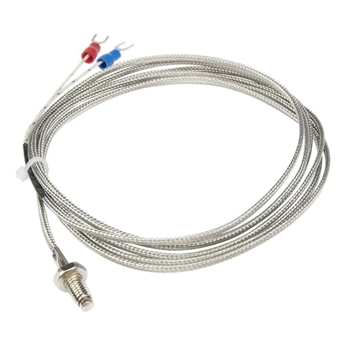 Sensor de temperatura tipo K M8 con cable de 2m para un control térmico eficiente 4