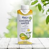 Boho Chax 100% Natural Coconut Water, No Sugar Added, Filled with Essential Vitamins and Electrolytes for Superior Hydration, Choose from Passionfruit, Pineapple, or Natural, 11.16 Fl Oz (12-Pack) (Mango)