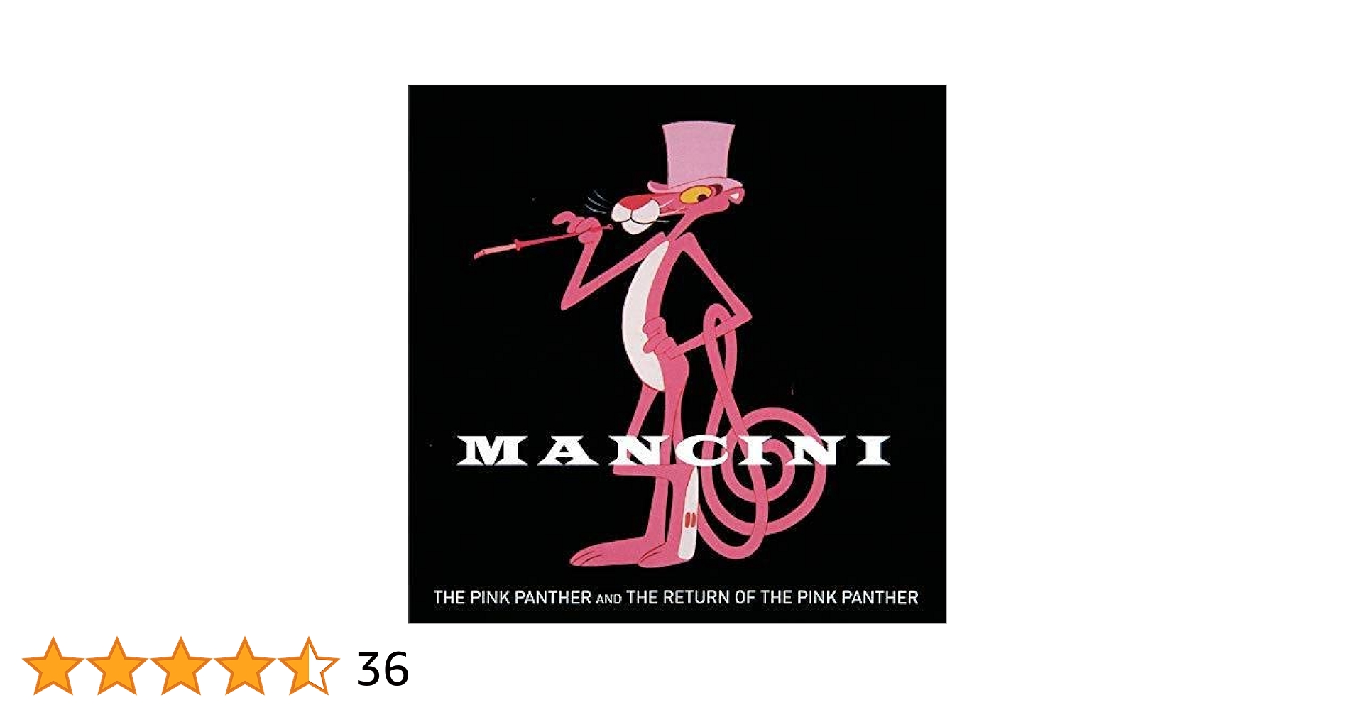 オリジナルサウンドトラックCD 「ピンクの豹」60周年記念版 オリジナルサウンドトラックCD 「ピンクの豹」60周年記念版