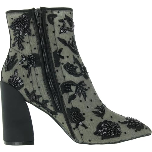Betsey Johnson Womens Merri Beaded Booties2