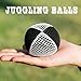 AIYIWREATH Juggling Balls [Pack of 3] for Beginners to Advanced Jugglers - Two Layer Construction- No Bounce Design - Soft and Easy Juggling Kit
