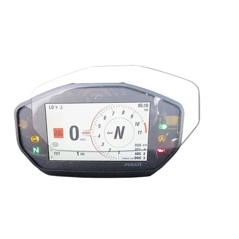 Protection écran moto anti-rayures pour compteur Hypermotard 950