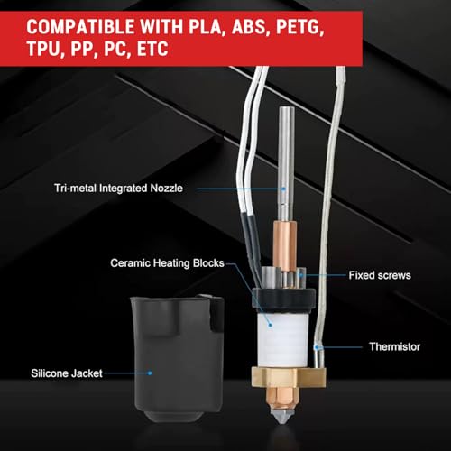 Kit d'extrudeuse 3 V3 haute vitesse pour impression 3D précise et stable - 5