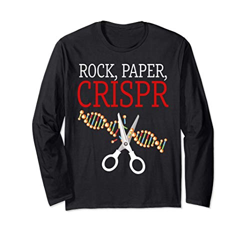 Crispr Gift Funny Saying Rock Paper Crispr Student Lab Manga Larga