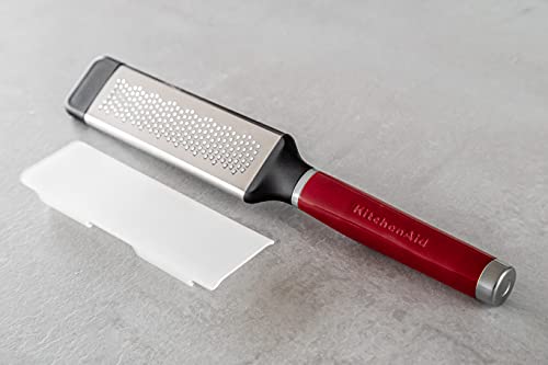 Ralador Zester de Aço Inox 32 cm Vermelho KitchenAid