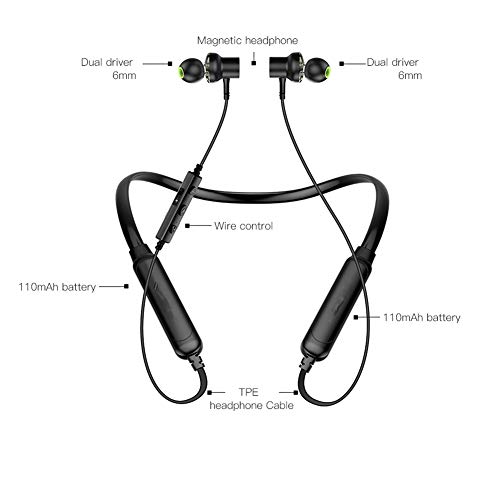 Auricular Yanghao con micrófono anticaídas para Android e iOS 6