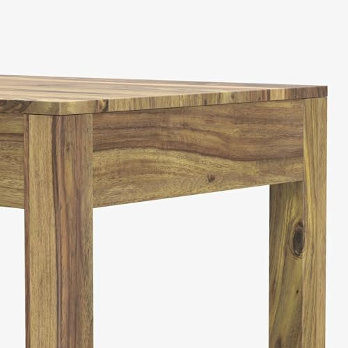 Image of Sheesham Wooden Writing Study Table for Students /Computer Table for Home (Brown)