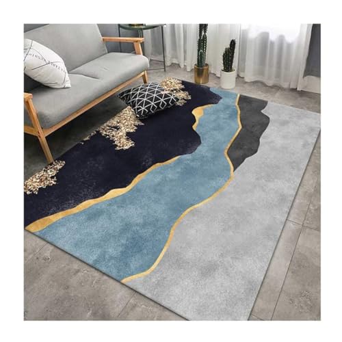 Tapis salon insonorisé antidérapant 140x200cm lavable contre les bruits