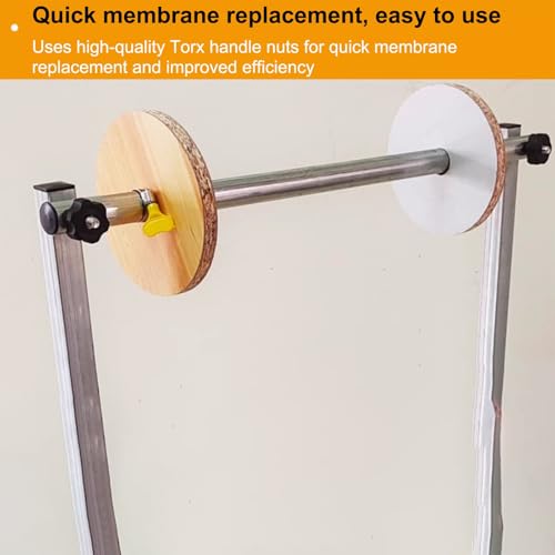 Support de rouleau de film à bulles à alimentation verticale fluide