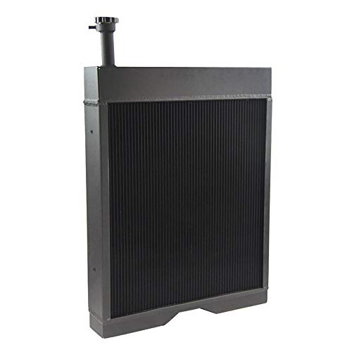 OzCoolingParts 71611C1 International Tractor Radiator, 5 Row Core All Aluminum Radiator for New International Tractor 766 886 966 986 1066 1086 1466 1486 +, 71611C1, 121725C1