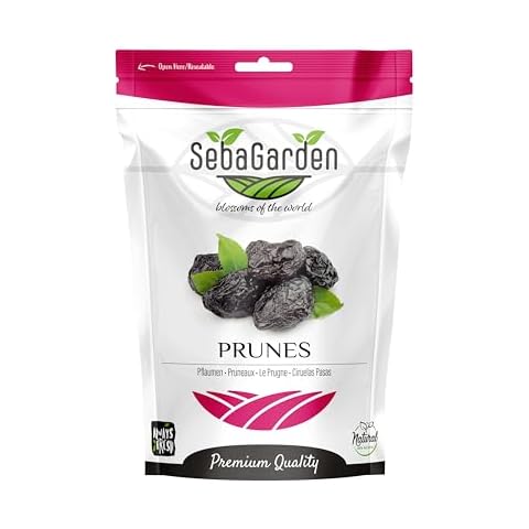 Seba Garden Pittet Premium Sun-Dried Prunes 1kg Cover
