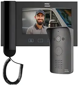 Vídeo Porteiro Residencial IRV7C, IP66, com Módulo Interno e Externo, Tela 7”, Visão Noturna IR
