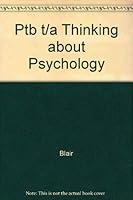 Ptb T/a Thinking About Psychology 0716755378 Book Cover