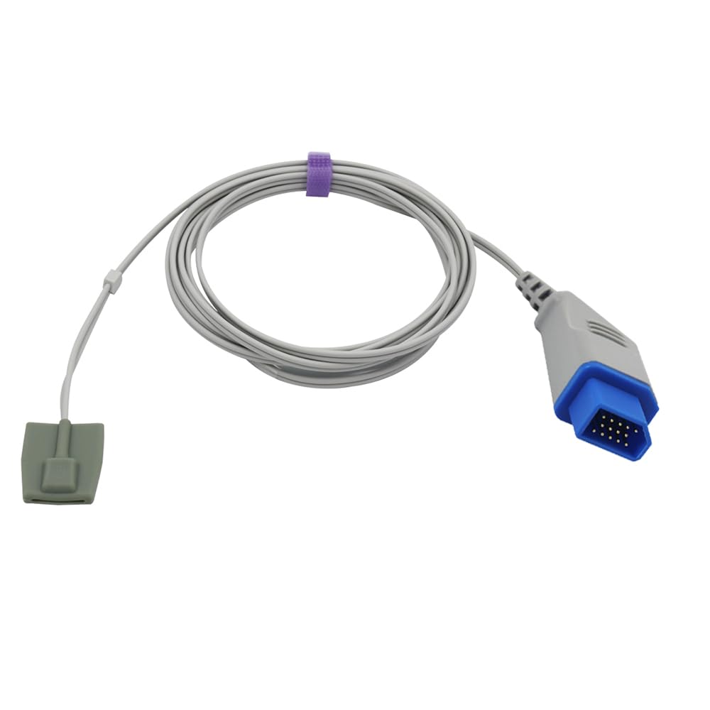 Kompatibel Nihon Kohden Spo2 Sensor Pädiatrischer weicher 10ft 14 Pins Stecker