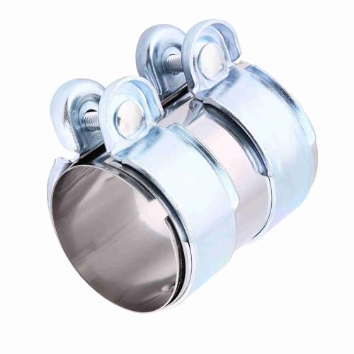 Conector de tubería de escape turbo universal Catback de 2.5 pulgadas con pernos 7