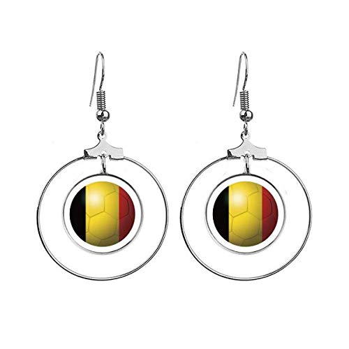 Créoles Belgique drapeau national pour vibrer durant la Coupe du monde