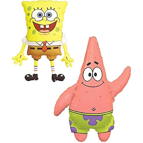 Toyland Spongebob and Patrick Foil Balloons Cover