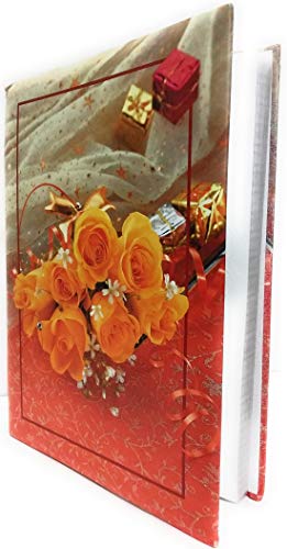 Image of Natraj Series Photo Album with Extra Clear PVC Film 200 Photos (Photo Size Supported: 4x6 Inches, Multicolour) (Design 1)