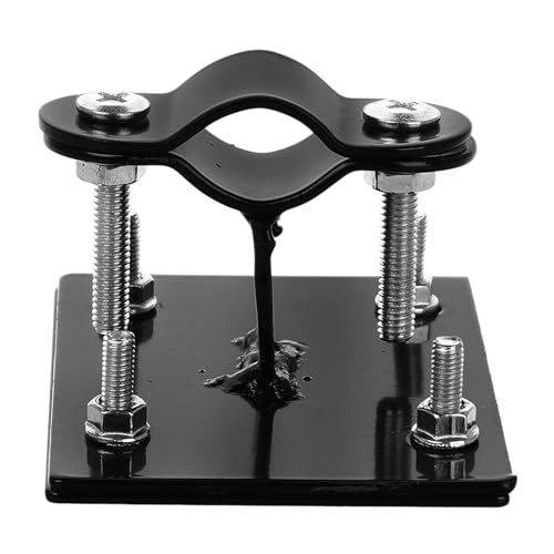 FOYTOKI Bike Basket Mounting Hardware with Front Bicycle Basket Support Bracket Iron Frame for Small Plastic Bike Crate and Adult Cycling Cargo Rack