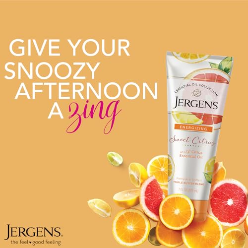 Jergens Sweet Citrus Body Butter, Hand and Body Lotion, Moisturizer for Women, Lotion with Essential Oil for Indulgent Moisturization, 7 Oz - Image 4