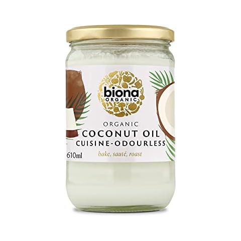 Biona Organic Mild Odourless Coconut Oil 610ml Pack of 6 Cover
