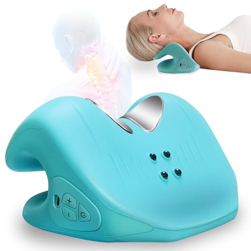 EMS Nackenmassagegerät Elektrisch mit Wärme, Kabelloses Nacken Massagegerät, Entspannungskissen für Nacken, USB-Aufladung - 4 Modi, 3 Heizungen / 8 Pulse Einstellbare Frequenz EMS Nackenmassagegerät Elektrisch mit Wärme, Kabelloses Nacken Massagegerät, Entspannungskissen für Nacken, USB-Aufladung - 4 Modi, 3 Heizungen / 8 Pulse Einstellbare Frequenz