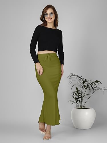 Image of Nexsus Stretchable Saree Shapewear | Petticoat for Women | Cotton Blended | Skirts for Women | Shape Wear Dress for Saree | Available in 80+ Colors and Plus Sizes