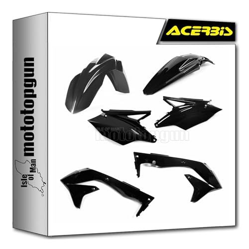 Réparer les plastiques cassés avec le cache carénage Acerbis 0022986.090 Kawasaki KX 450 F