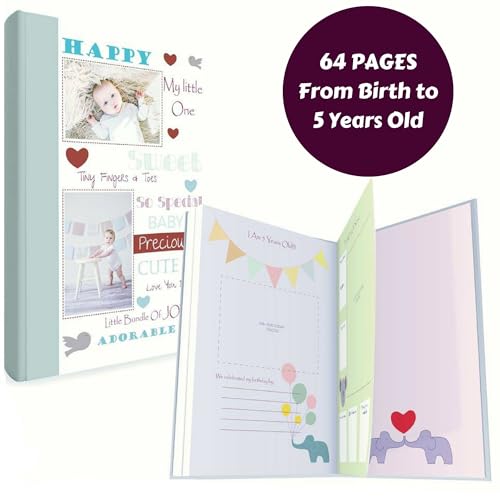 Next Mommy BABYMEMORYBOOK Baby Memory Book For Baby Boy Or Girl thumb #1