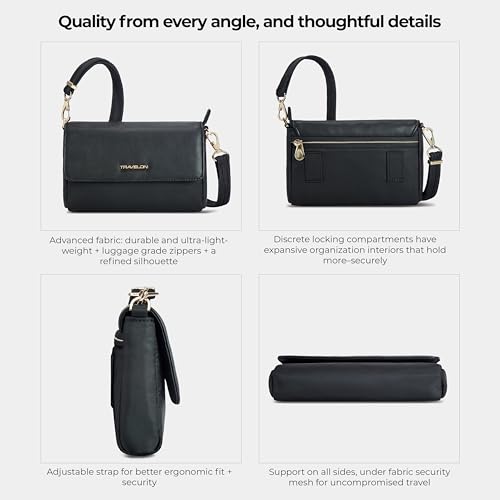 Image of Travelon Anti-Theft Addison Convertible Crossbody /Belt Bag