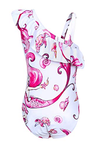 Kantenia Crianças Bebê Raparigas Um Ombro Unicórnio Um biquíni Roupa de Banho