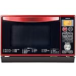 山善の電子レンジ YRK-F250SV-R [レッド]