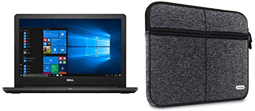 Image of Dell Inspiron 3567 Intel Core i3 7th Gen 15.6-inch FHD Laptop (4GB /1TB HDD /Windows 10 Home /MS Office /Black /2.5kg) with Laptop Sleeve