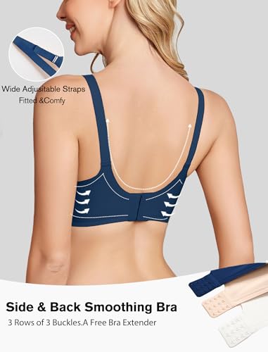 Image of Avidlove Wireless Bras for Women Push Up No Underwire Bra Full Coverage Seamless Bralettes Support Comfortable Everyday Bra