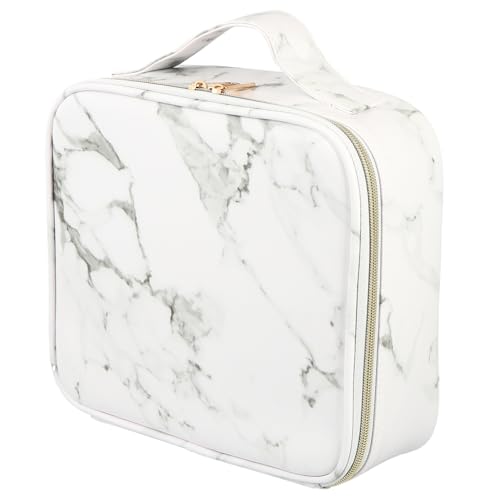 Organisateur de maquillage marbre Mipcase avec compartiments pour voyage